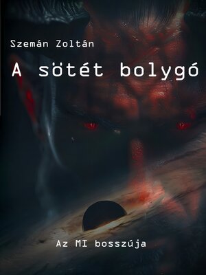 cover image of A sötét bolygó